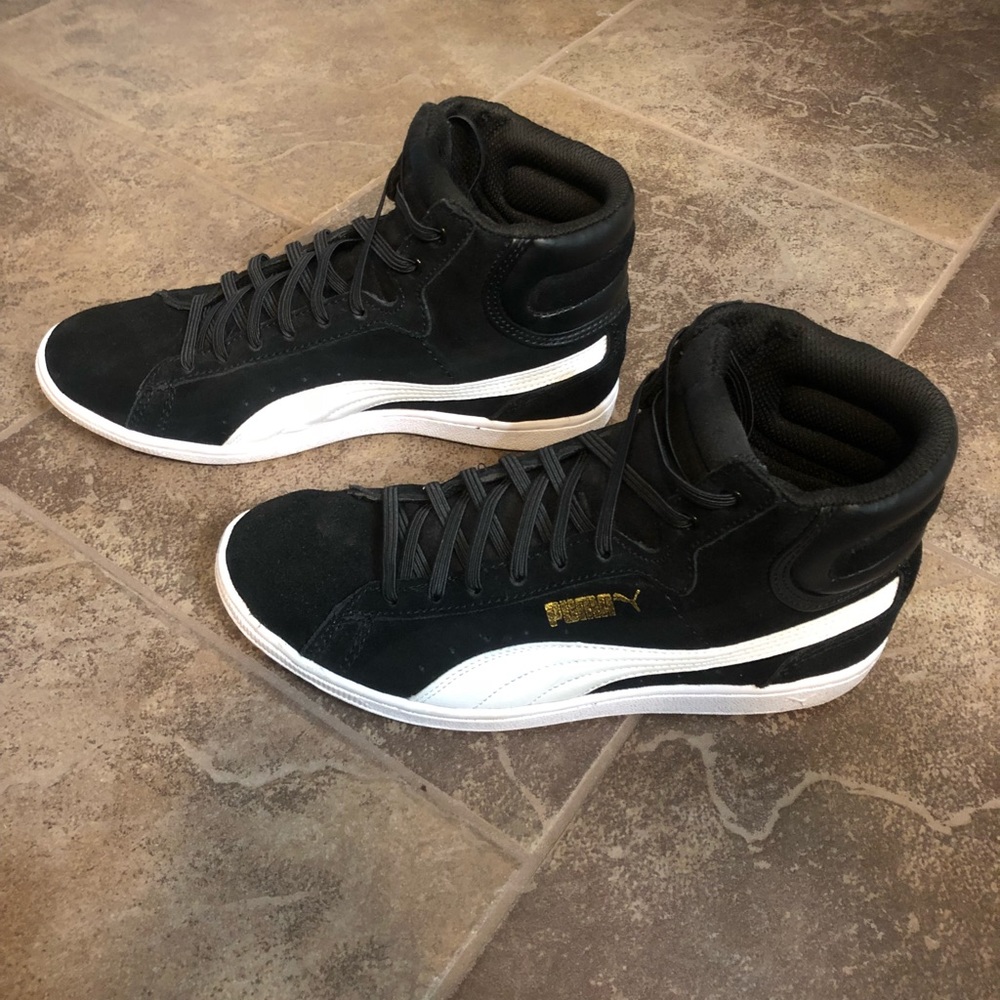 Puma hightop sneakers 7.5
